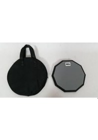 Resim Cremonia Td-012 Davul Çalışma Pedi 12 İnç Antrenman Pedi - Siya 