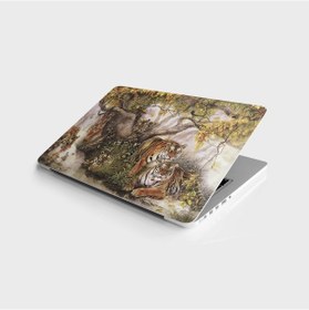 Resim Laptop Sticker Notebook Pc Kaplama Etiketi Kaplanlar 