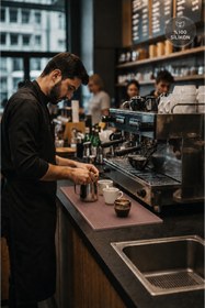 Resim Siliconly Bar Mat 60x30 - %100 Silikon Kaymaz Tezgah Koruyucu Mocha- Mutfak / Kafe / Bar 