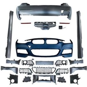 Resim Bmw F30 3 Serisi 2012-2018 İçin Uyumlu MT Body Kit (Ön-Arka-Yan) 