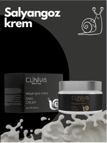 Resim cliniva Yaşlanma Karşıtı Ve Kırışıklık Önleyici Salyangoz Özlü Krem 100ml 