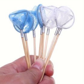 Resim Minyatür Oyuncak Ev Simülasyon Balık Ağı Minyatür Yaz Plaj Sahnesi Portekizce Böcek Ağı Cep Aksesuarları bjd Balıkçılık Modeli 