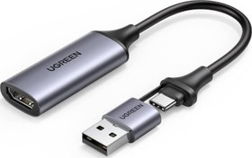 Resim 1080P 30Hz USB Type-C Video Capture Kart HDMI Görüntü Yakalama Kartı Ugreen