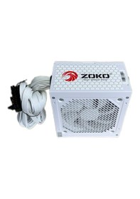 Resim Zoko ZK600 600W 12 CM Fanlı Güç Kaynağı Beyaz 