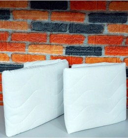 Resim Livdora Kapitoneli 2li Pamuklu Yastık Alezi, Koruyucu 50x70 