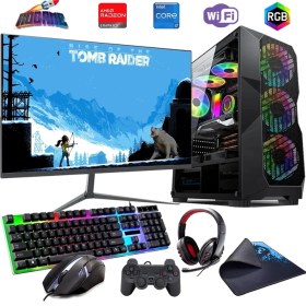 Resim Rogame I7 12700F 16GB Ddr4 512GB M2 8gb RX580 27" 165Hz Monitörlü Oyun Bilgisayarı (Gaming Set) 