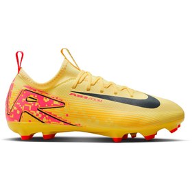 Resim Nike Jr Mercurial Vapor 16 Academy Çocuk Krampon Mbappe Fg/mg Krampon Dar Kalıp Sarı 