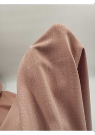 Resim Çizgili Keten Kumaş 