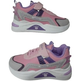 Resim Callion Kız Çocuk Pembe-mor Ortopedik Taban Günlük Ayakkabı Mor - Pembe 