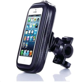 Resim MOTOANL Motosiklet Kapalı Telefon Tutucu Gidon Unıversal Suya Dayanıklı Motor Telefon Tutucu 4,5 Inç 