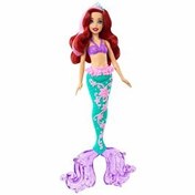 Resim Disney Prenses Muhteşem Renk Değiştiren Saçlı Deniz Kızı Ariel HLW00 