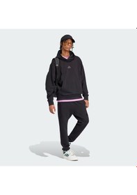 Resim Black Adidas Erkek Kapşonlu Eşofman Üstü M A Szn Ft Hd Ix1248 