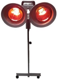 Resim Çift Lamlali Infraruj Lambalar Dahil 