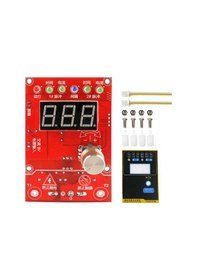 Resim Kosona 100a Mikroişlemci Kontrol Kartı: İkili Darbe, Akım-zaman Gösterimi, Nokta Kaynak Sayımı, Kesinti Sonrası Veri Saklama + Filmi 