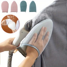Resim Taşınabilir El Tipi Ütü Masası, Yanma ve Leke Önleyici, Yıkanabilir Yastıklı Kılıf - Isıya Dayanıklı, Leke Önleyici, Gömlekler ve Elbiseler İçin İdeal, Ev ve Seyahat Kullanımı İçin Uygun Tasarım 