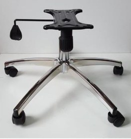 Resim Kamusalmarket Oyuncu Koltuğu Krom Ayak Tekkollu Mekanizma 