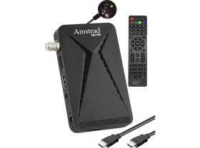Resim Amstrad 120 Hd - Mini Hd Uydu Alıcısı - ( Kanallar Yüklü - Tkgs - USB - HDMI ) 