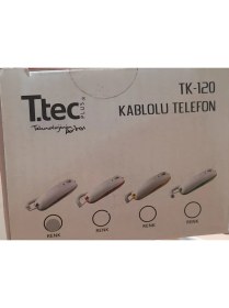 Resim T.tec Plus TK-120 Kablolu Telefon 