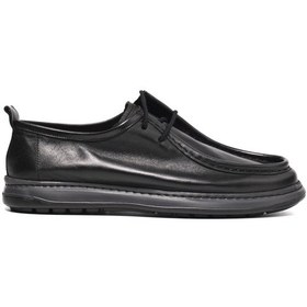 Resim Black Safari Oxford Klasik Erkek Diğer Ka-26y-e15303 John May Mars Shoe Siyah 