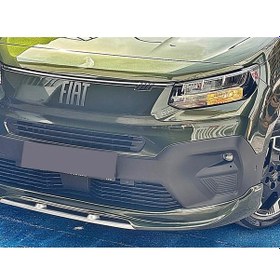 Resim Fiat Doblo 2024 - 2025 Ön Tampon Eki - Boyasız - Fiberglass 