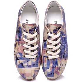 Resim Streetfly Renkli Kadın Oxford Ayakkabı MDOX2010 