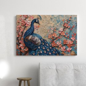 Resim Daldaki Tavus Kuşu - 100x70 