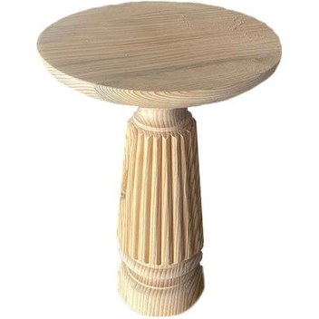 Fiskos 4Ayak el Oyma Model Parlak Ihlamur ağacı ayak Parlak Beyaz MDF tabla Kutu sevk EL Yapım