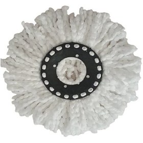 Resim Mr.pratic 2 Adet 360 Döner Başlıklı Yedek Jumbo Mop 