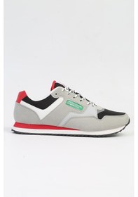 Resim Benetton İthal Erkek Siyah Gri Spor Ayakkabı Bnı-10047 001 