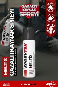 Resim CleanTurk Spreytek Meltix Gazaltı Kaynak Spreyi | Silikonsuz, Yanmaz Formül 