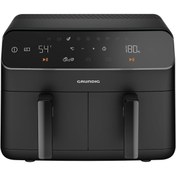 Resim Grundig FR 7284 Airfit Twin Çiftli Airfryer 8.5 lt Yağsız Fritöz 