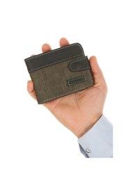 Resim Newish Polo Erkek Haki Kot Kumaş Bozuk Ve Kağıt Para Kartlık Ve Cüzdan New293 Haki 