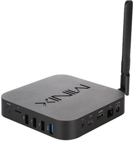 Resim MINIX NEO X8-H Android Smart TV BOX, Mini PC (Quad Core Media göbek & bağlantı, dağıtma kutusu 4 K 3D Blu-ray Media Player Wi-Fi Gigabit Ethernet LAN) 