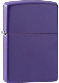 Resim Ehediye Zippo Çakmak Mor Reg Purple Matte 237-078686 