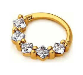 Resim Cherry By Özkonak Beyaz Prenses Helix Piercing Sarı 