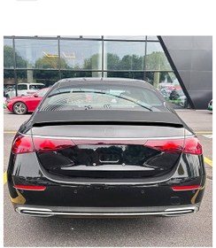 Resim Mercedes Benz E Class W214 Bagaj Üstü Spoiler İthal Parlak Siyah 