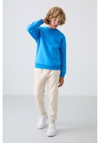 Resim Tommylife Standart Fit Basic 2li Paket Lacivert-bej Erkek Çocuk Eşofman Alt - 11224 Lacivert - Beyaz 