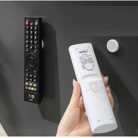 Resim Özbience Pratik Çok Amaçlı Mıknatıslı Telefon ve Kumanda Tutucu Seti (2'li) 
