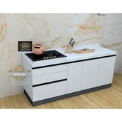 Resim kbs mobilya mutfak Kbs Mobilya Mdf Lam Ankastre Ocak Altı Tezgah 