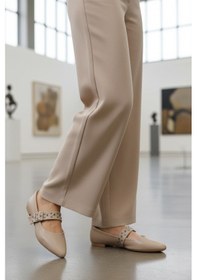 Resim Ayakmod 209166 Z Bej Cilt Kadın Günlük Ayakkabı Bej 