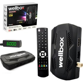 Resim Wellbox Uydu Alıcı Mini Hd Wifi Destekli Wellbox Dreamstar 5000-HD R41 