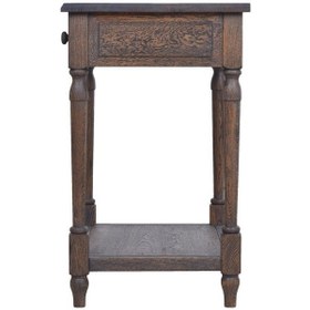 Resim Çekmeceli Yan Sehpa 