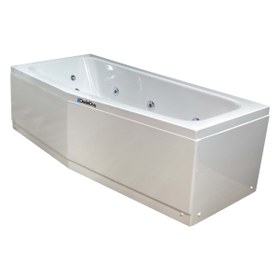 Resim Beşgen Küvet | Jakuzi | Bergama | 170x80 | Mod - 80x170 / Kırmızı / 1 Kişilik 