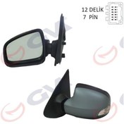 Resim Clio Symbol Joy 2012 Sonrası Yan Dikiz Ayna Sol Elektrikli Sinyal 