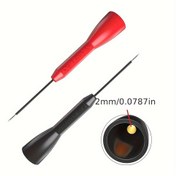 Resim 2Mm Jaklı Evrensel Multimetre Sondası Ucu, Otomotiv ve Elektrik Testleri için Keskin ve İnce Çelik İğne Özellikli. 