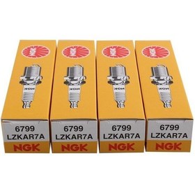 Resim Ngk Renault Clio 2. 3 1.2 16v 4'lü Buji Takımı Lzkar7a 