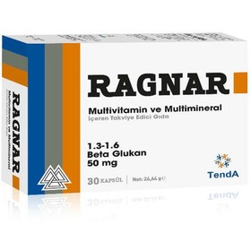 Resim Ragnar Mutlivitamin ve Multimineral 1.3-1.6 Betaglukan 50 mg 30 Kapsül 