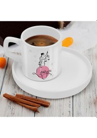 Resim Bk Gift Kişiye Özel Sunum Tabaklı Avukat Tasarımlı Kahve Fincanı-10, Sevgiliye Hediye, Arkadaşa Hediye, Avukata Hediye Kobitmeyen137774 Bk Gift 