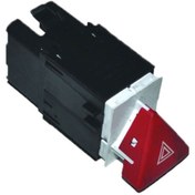 Resim Genel Markalar Uyumlu Vw Passat B6 Dörtlü Flaşör Düğmesi 2006-2011 Arası 3c0953509a 