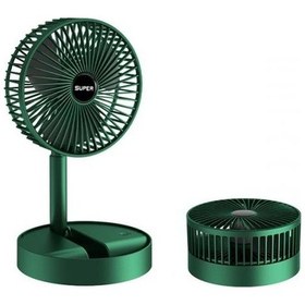 Resim Polham 1200mah Ultra Ferahlatıcı Masaüstü Vantilatör, Katlanabilir, Portatif, Taşınabilir Hafif Fan 